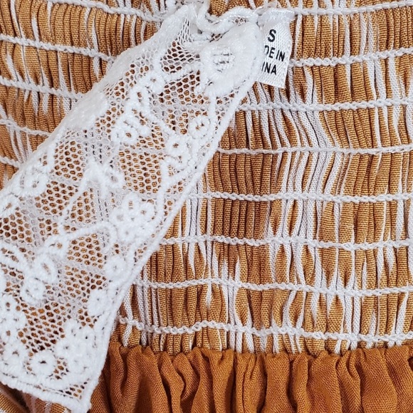 Sadie & Sage Yellow Striped Sundress - Picture 3 of 3